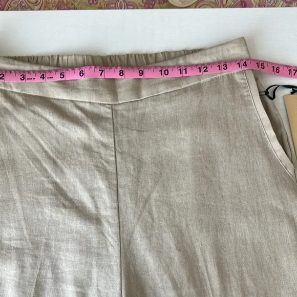 Halogen Wide Leg Linen Pants (Size Small) NWT - Picture 12 of 14